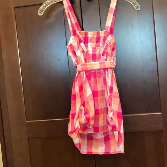 Girls Justice Pink & Tangerine Top - Picture 5 of 8